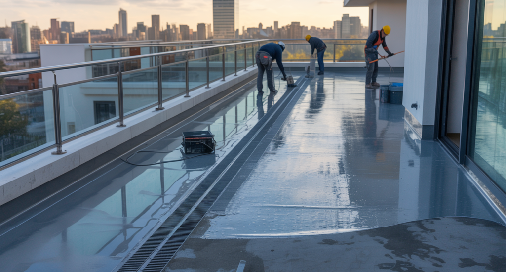 terrace waterproffing