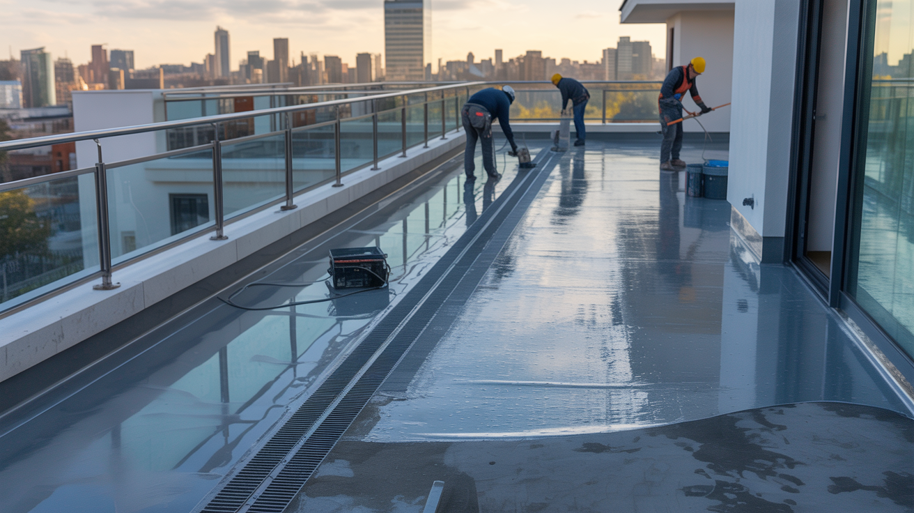 terrace waterproffing