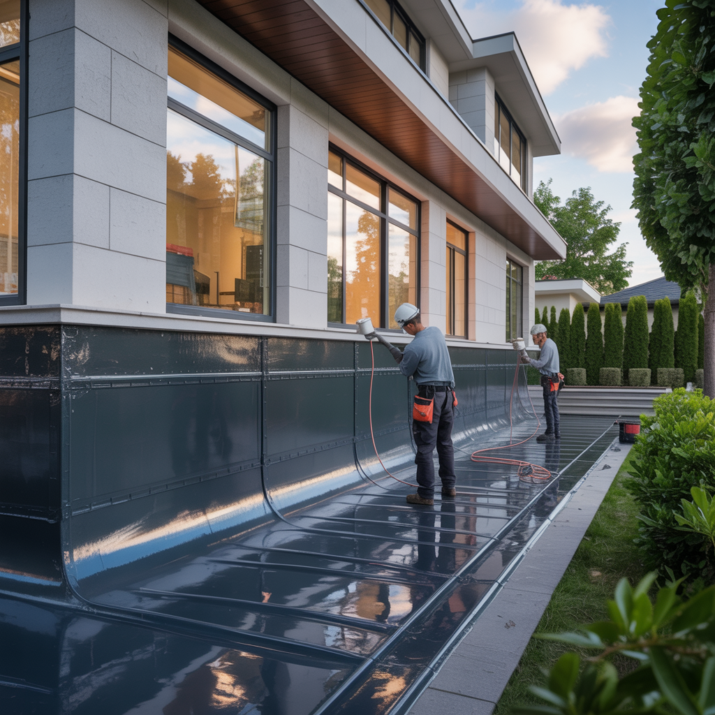 Residential Project in waterproofing