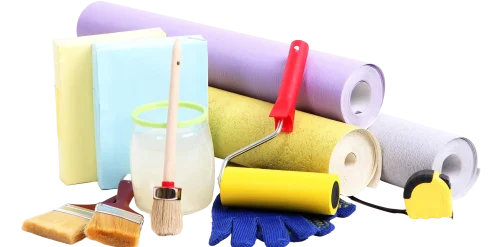 wallpaper-accessories-glue-wallpaper-isolated-white